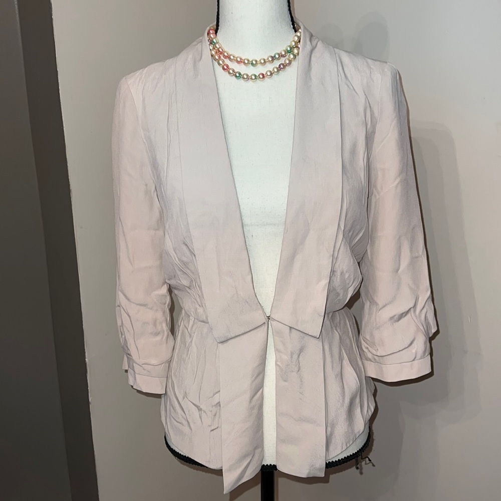 Top Shop, Pale Pink Blazer.